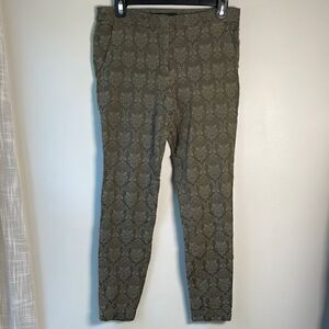 GUC Zara Olive Ankle Design Dress Pants Small